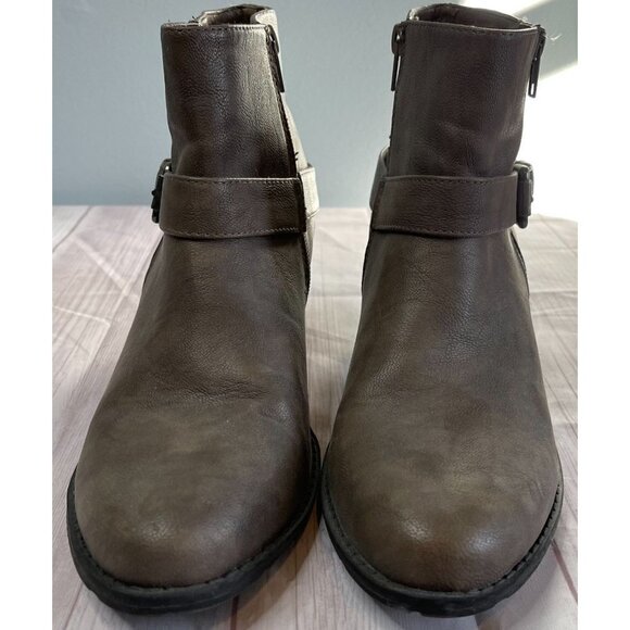 Ruffhewn Womens Dikson Heeled Ankle Bootie Brown Size 11 US - Picture 7 of 12